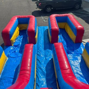 21' Dual Lane Slide Wet n Dry